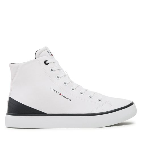Sneakers Tommy Hilfiger Hi Vulc Core Canvas FM0FM04729 Blanc - Chaussures.fr - Modalova