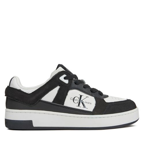 Sneakers Calvin Klein Jeans Basket Cupsole Low Mix Ml Fad YW0YW01301 Black/Bright White 0GM - Chaussures.fr - Modalova