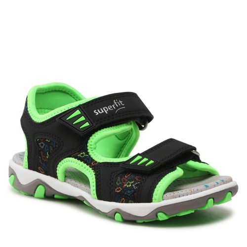 Sandales Superfit 1-009472-0000 S Black/Lightgreen - Chaussures.fr - Modalova