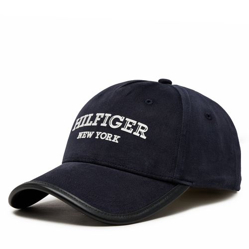 Casquette Tommy Hilfiger Monotype Stacked Branding Cap AM0AM12253 Space Blue DW6 - Chaussures.fr - Modalova