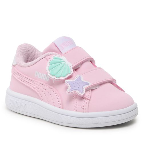 Sneakers Puma Smash V2 Mermaid V Inf 391899 02 Pearl Pink /White/Violet/Mint - Chaussures.fr - Modalova