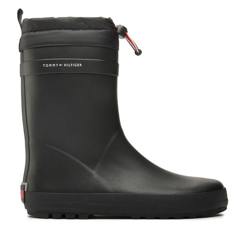 Bottes de pluie Tommy Hilfiger T3X6-33167-0047999 S Black 999 - Chaussures.fr - Modalova