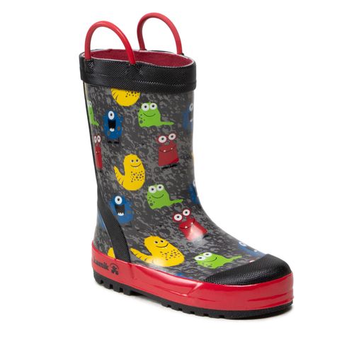 Bottes de pluie Kamik Monsters EK6113 Black - Chaussures.fr - Modalova