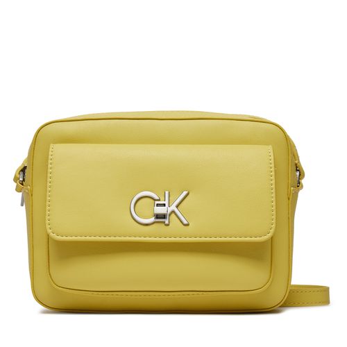 Sac à main Calvin Klein Re-Lock Camera Bag W/Flap K60K611083 Citrus ZAV - Chaussures.fr - Modalova