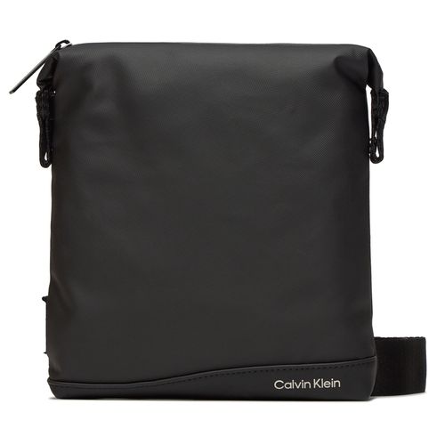 Sacoche Calvin Klein Rubberized Conv Flatpack K50K511254 Noir - Chaussures.fr - Modalova