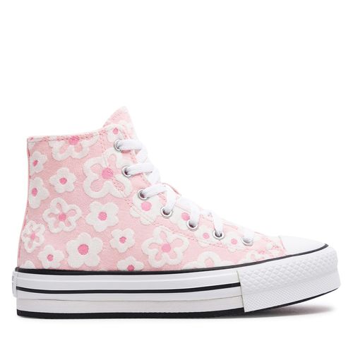 Sneakers Converse Chuck Taylor All Star Lift Platform Flower Embroidery A06324C Donut Glaze/Oops Pink/White - Chaussures.fr - Modalova