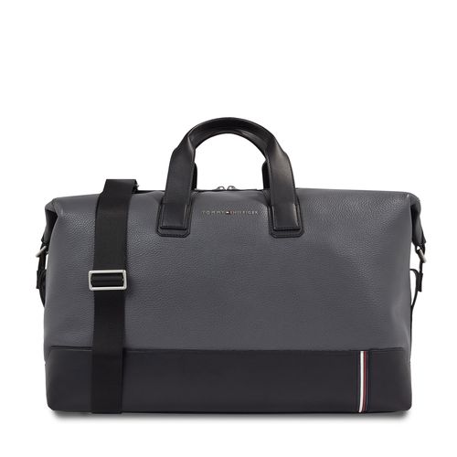 Sac Tommy Hilfiger Th Central Duffle AM0AM12448 Dark Grey PSM - Chaussures.fr - Modalova