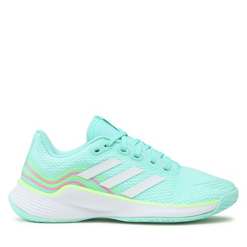 Chaussures pour sport en salle adidas Novaflight Volleyball Shoes HP3365 Turquoise - Chaussures.fr - Modalova