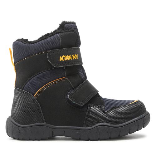 Bottes de neige Action Boy CMY1073H-01GA Navy - Chaussures.fr - Modalova