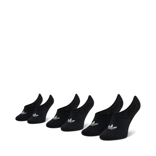 Lot de 3 paires de socquettes unisexe adidas No-Show Socks 3P FM0677 Black - Chaussures.fr - Modalova