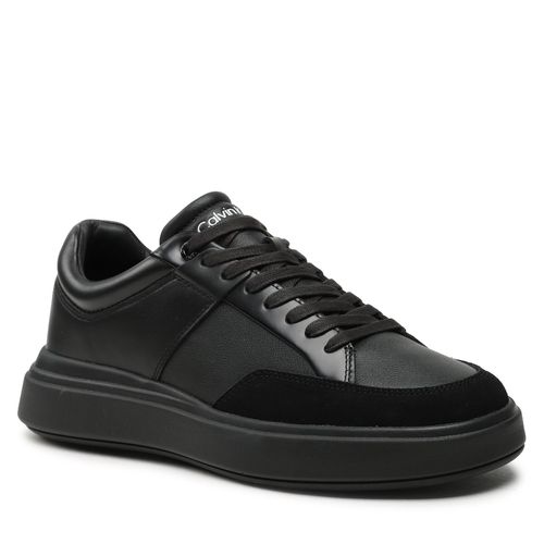 Sneakers Calvin Klein Low Top Lace Up HM0HM01047 Black Mono 0GJ - Chaussures.fr - Modalova