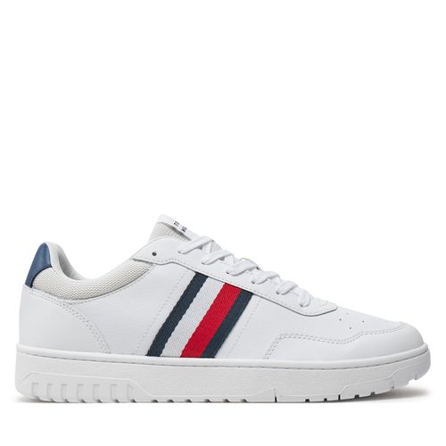 Sneakers Tommy Hilfiger Th Basket Core Lite FM0FM05116 Blanc - Chaussures.fr - Modalova