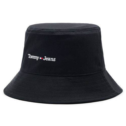 Chapeau Tommy Jeans Sport Bucket AW0AW14989 Noir - Chaussures.fr - Modalova