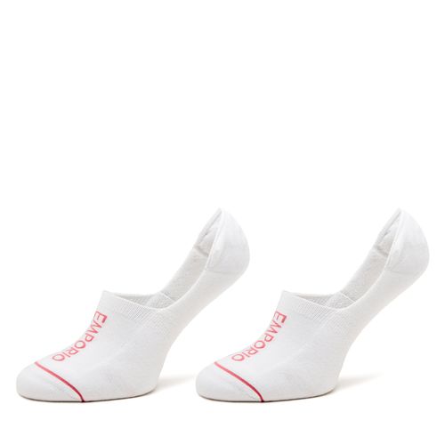 Lot de 2 paires de socquettes Emporio Armani 292315 4R227 00010 Bianco - Chaussures.fr - Modalova
