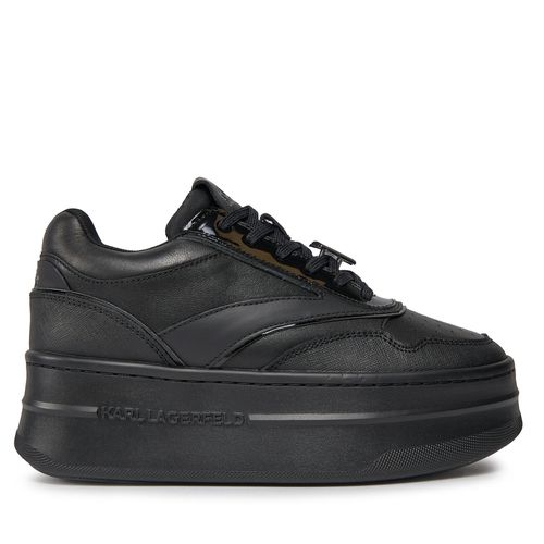 Sneakers KARL LAGERFELD KL65020 Black Lthr / Mono - Chaussures.fr - Modalova