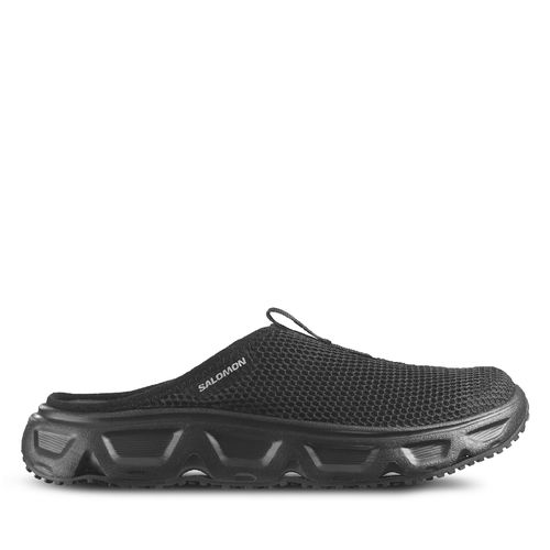 Mules / sandales de bain Salomon Reelax Slide 6.0 L47112400 Black/Black/Alloy - Chaussures.fr - Modalova