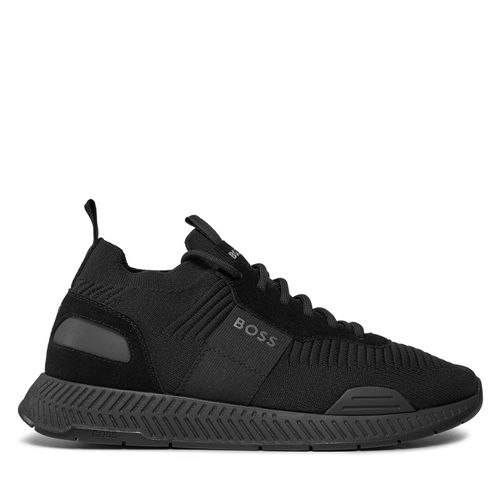 Sneakers Boss Titanium Runn 50498245 Black 001 - Chaussures.fr - Modalova
