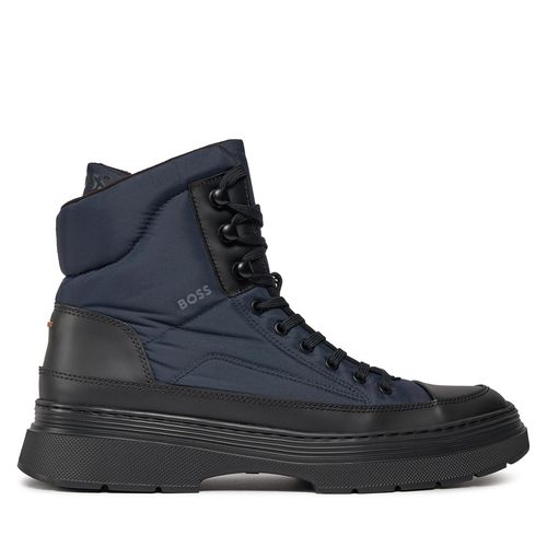 Boots Boss Eloy 50503296 10254251 01 Bleu marine - Chaussures.fr - Modalova