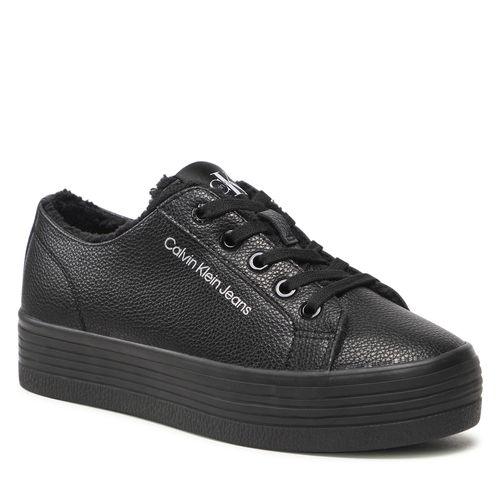 Sneakers Calvin Klein Jeans Vulc Flatform Laceup Low Lw YW0YW00819 Black BDS - Chaussures.fr - Modalova