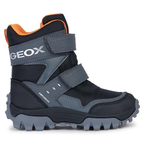 Bottes de neige Geox J Himalaya Boy B Abx J36FRC 0FUCE C0038 S Black/Orange - Chaussures.fr - Modalova