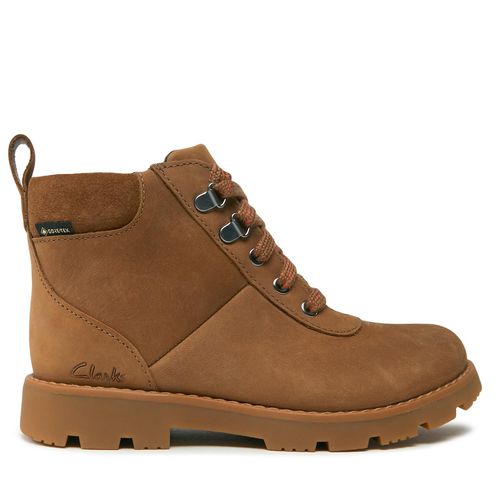 Boots Clarks Heath Go Gtx Gore-Tex 261626797 Tan Leather - Chaussures.fr - Modalova