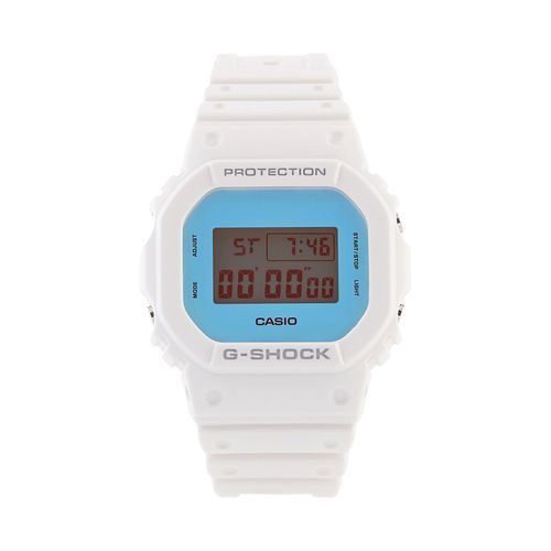 Montre G-Shock Beach Time Lapse DW-5600TL-7ER Blanc - Chaussures.fr - Modalova