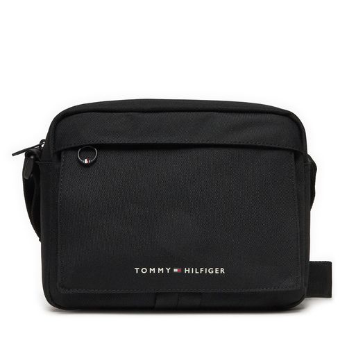 Sacoche Tommy Hilfiger Element Mini Messenger AM0AM12453 Noir - Chaussures.fr - Modalova