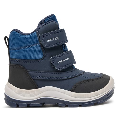 Bottes de neige Geox B Flanfil Boy B Abx B463VA 050FU C4002 S Bleu marine - Chaussures.fr - Modalova