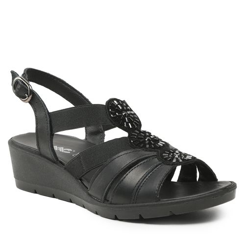 Sandales Imac 3570102 Black/Black 1400/011 - Chaussures.fr - Modalova