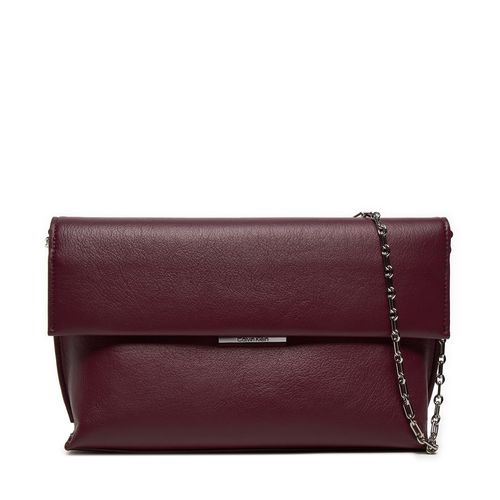 Sac à main Calvin Klein Linear K60K612560 Bordeaux - Chaussures.fr - Modalova