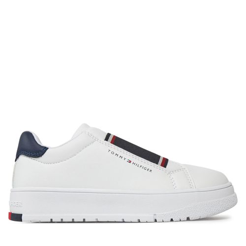 Sneakers Tommy Hilfiger Lace-Up Sneaker T3X9-33358-1355 M White/Blue X336 - Chaussures.fr - Modalova