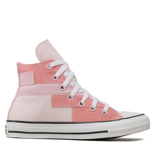 Sneakers Converse Chuck Taylor All Star Patchwork A06024C White/Pink - Chaussures.fr - Modalova