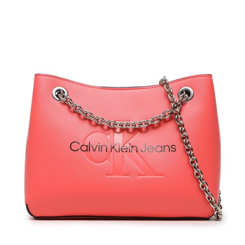 Sac à main Calvin Klein Jeans Sculpted Shoulder Bag 24 Mono K60K607831 Rose - Chaussures.fr - Modalova
