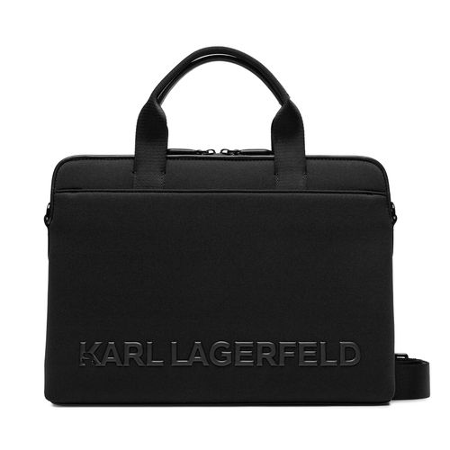 Sac ordinateur KARL LAGERFELD 240M3251 Black - Chaussures.fr - Modalova