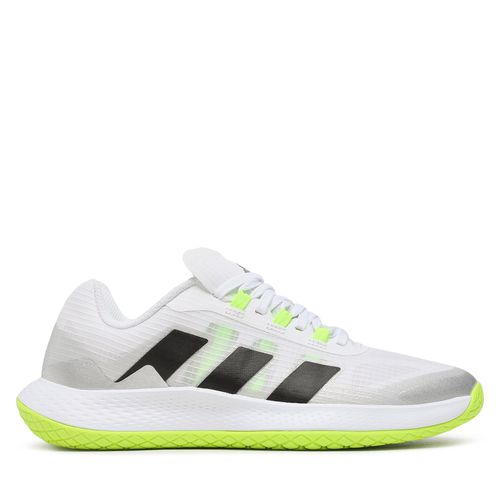 Chaussures adidas Forcebounce Volleyball HP3362 Cloud White/Core Black/Lucid Lemon - Chaussures.fr - Modalova