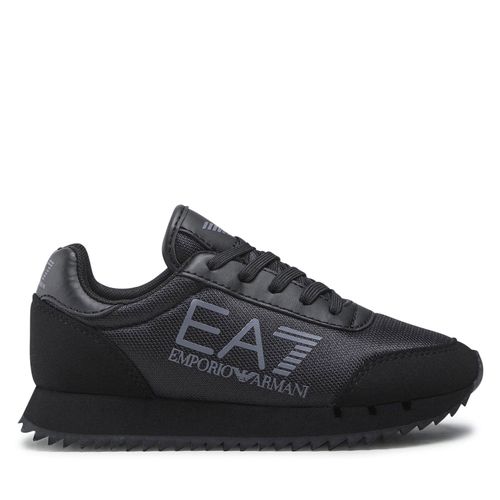 Sneakers EA7 Emporio Armani XSX107 XOT56 Q757 Triple Blk/Irongate - Chaussures.fr - Modalova