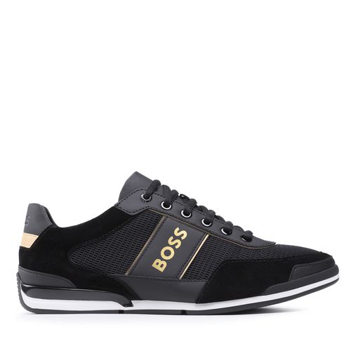 Sneakers Boss Saturn 50485629 10247473 01 Noir - Chaussures.fr - Modalova