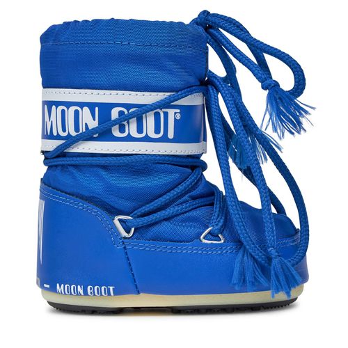 Bottes de neige Moon Boot Mini Nylon 14004300075 Bleu - Chaussures.fr - Modalova