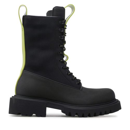Bottes de randonnée Rains Show Combat Boot 22610 Black 01 - Chaussures.fr - Modalova