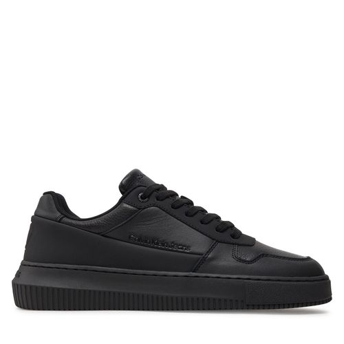Sneakers Calvin Klein Jeans Chunky Cupsole Lth In Dc YM0YM00932 Triple Black 0GT - Chaussures.fr - Modalova