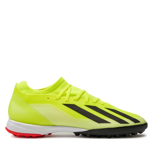 Chaussures de football adidas X Crazyfast League Turf Boots IF0698 Jaune - Chaussures.fr - Modalova