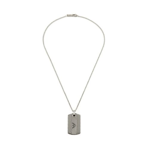 Collier Emporio Armani EGS3149040 Argent - Chaussures.fr - Modalova