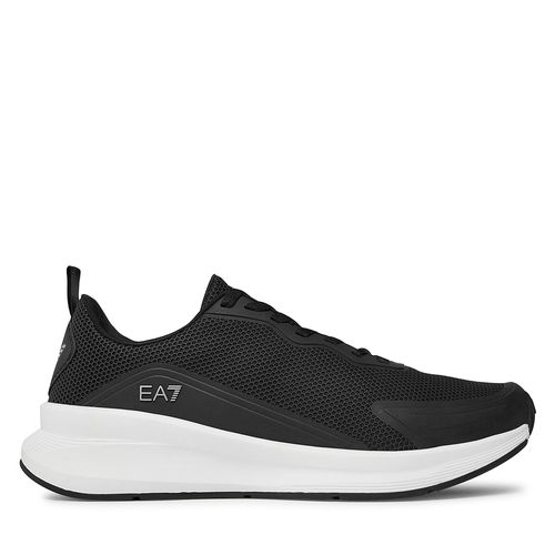 Sneakers EA7 Emporio Armani X8X150 XK350 N763 Black/Silver - Chaussures.fr - Modalova