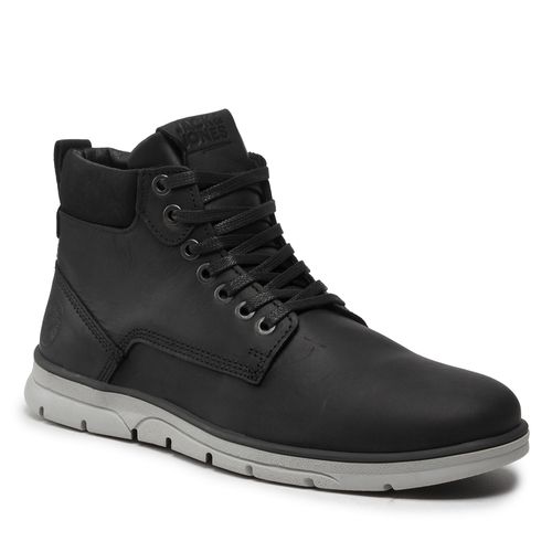 Boots Jack&Jones Jfwtubar Leather 12159517 Anthracite - Chaussures.fr - Modalova
