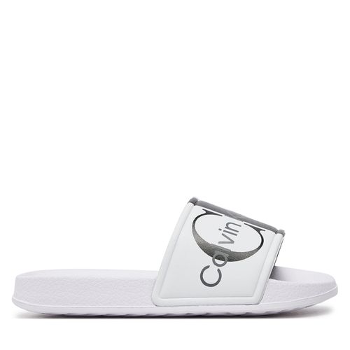 Mules / sandales de bain Calvin Klein Jeans V3X0-80924-1172 Blanc - Chaussures.fr - Modalova