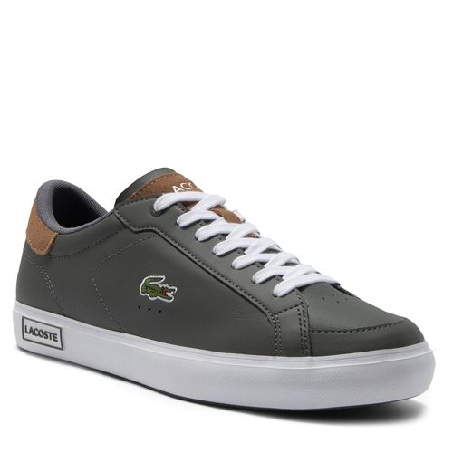 Sneakers Lacoste Powercourt 746SMA0018 Dk Gry/Brw 5A8 - Chaussures.fr - Modalova