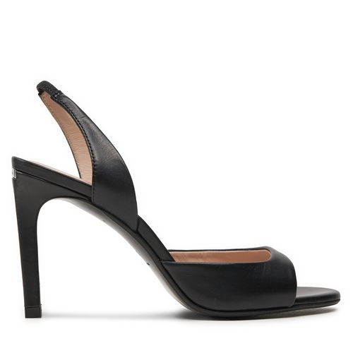 Sandales Calvin Klein Heel D'Orsay Sandal 90 Lth HW0HW02124 Noir - Chaussures.fr - Modalova