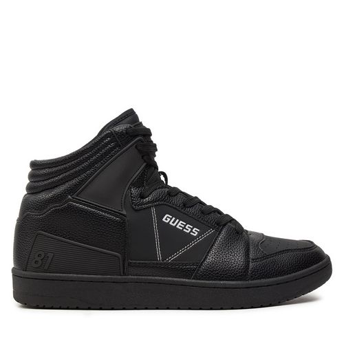 Sneakers Guess Sava Mid FMTSAM PAC12 Noir - Chaussures.fr - Modalova