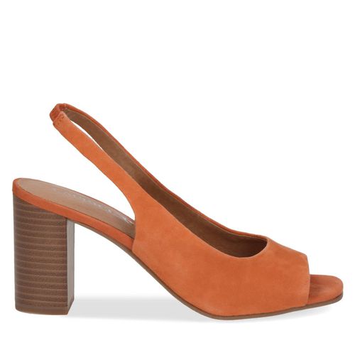 Sandales Caprice 9-28304-20 Orange Suede 664 - Chaussures.fr - Modalova