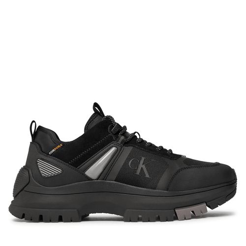 Sneakers Calvin Klein Jeans Hiking Lace Up Low Cor YM0YM00801 Black/Stormfront 00T - Chaussures.fr - Modalova